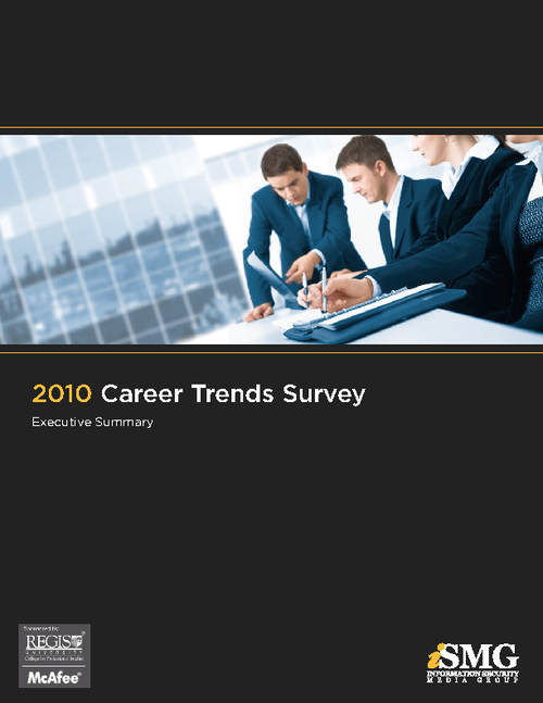 2010 Information Security Today Career Survey