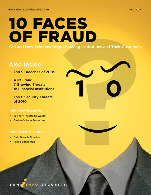 Ten Faces of Fraud in 2010 - RSA Conference Edition